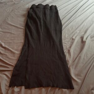 Sincerely Jules Black Knit Skirt